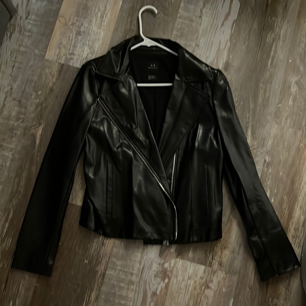 New, barely worn lather jacket